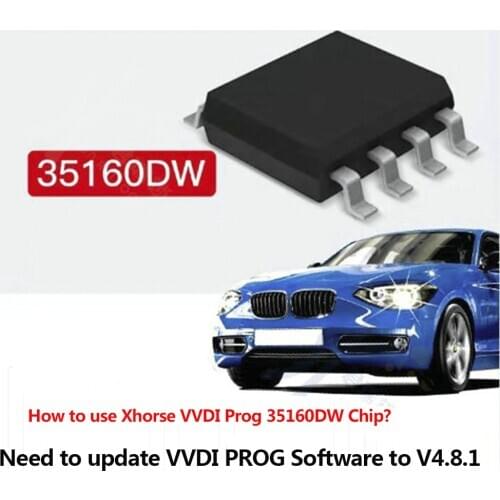 1PC Xhorse VVDI Prog 35160DW Chip Reject Red Dot No Need Simulator Replace M35160WT Adapter