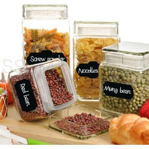 NEW 8Pcs Chalk Pen Chalkboard Sticker Labels Vinyl Kitchen Jar Wall Cup Bottle Planner Mirror Decor Decals Tag Wholesale