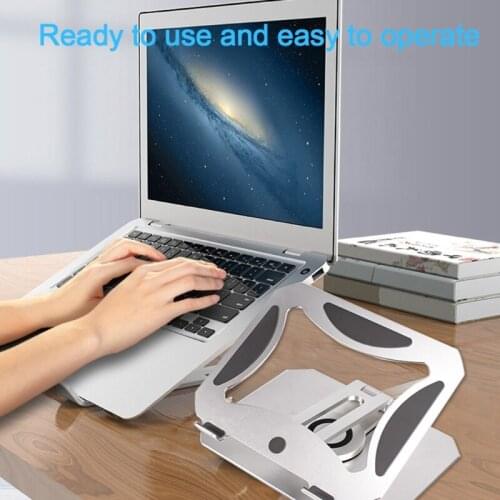 MXLC Boneruy New Laptop Bracket Heat Dissipation Holder Aluminum Alloy 360° Rotating