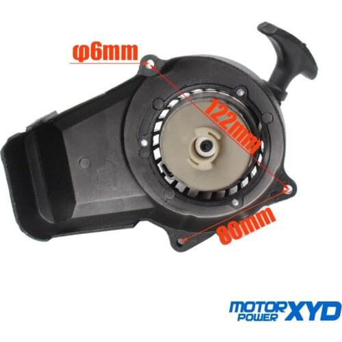 New Recoil Pull Start Aluminum Easy Starter For 47cc 49cc Mini Moto ATV Quad Pocket Dirt Bike