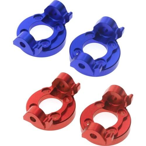 2PCS Aluminum Alloy Easy Used Front C-Hub Carrier for 1:8 Losi LMT Monster Truck Remote Control Car Replacement Accessories