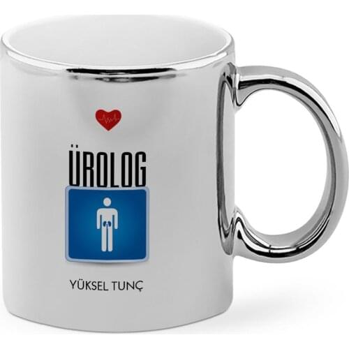 Personalized Professional Urologist Chrome Mug Cup-1