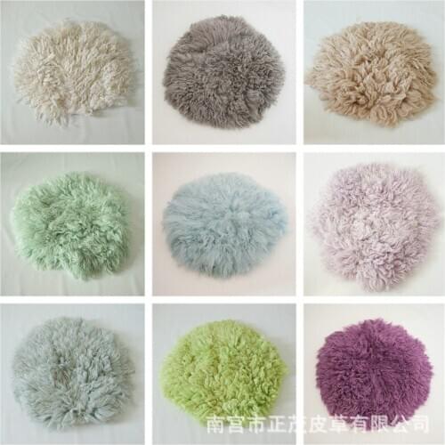 Newborn Baby Infant Photo Blanket Fake Fur Rug Blankets Photography Background Baby Photo Shoot For Studio Blanket Infant Shoot