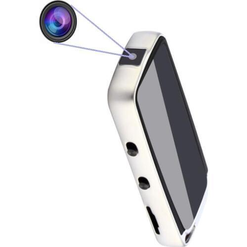 Portable Hidden Digital Voice Recorder Mini DVR Audio Sound Recorder Professional Recording with 720P Camera Dictapho