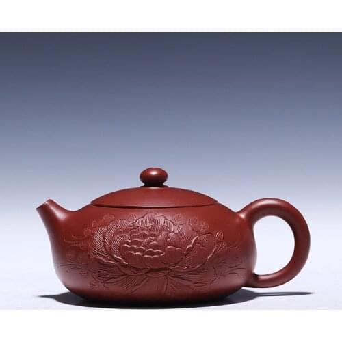 Sale wholesale yixing recommended all hand undressed ore dahongpao violet arenaceous mud zhu xi shi teapot tea sets