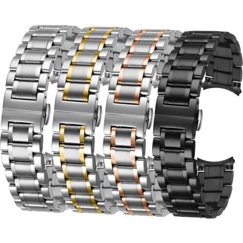 Professional Stainless Steel Watch band 18mm 20mm 22mm 24mm Bracelet Women/Men Wrist Strap Suitable for Various Brand Watchband