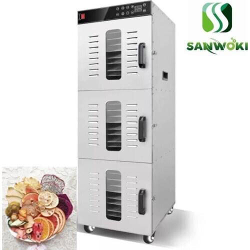 30 Layers Hawthorn Drying oven grape dehydrator strawberry dehydrating machine herb Air Drying Machine Fruit vegetables dryer