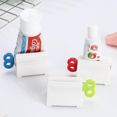 Toothpaste Device Multifunctional Dispenser Facial Cleanser Squeezer Clips On Household Manual Lazy Artifact