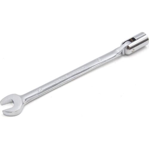 Uxcell 13mm Swivel Head Combination Socket Spanner Wrench Auto Car Repairing Tool