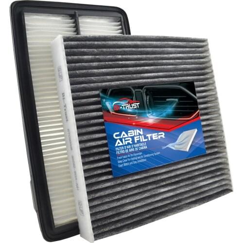 Bi-Trust Engine Cabin Air Filter for Honda Civic 2.0L 2006-2011/Acura CSX 2.0L 2007-2011 CF10134 80292-SDA-A01