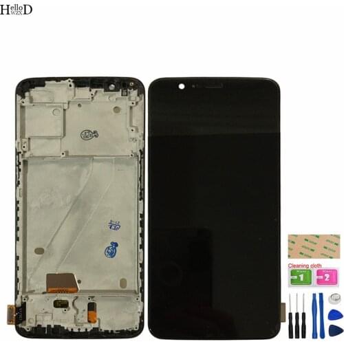 High Quality LCD Display For Oneplus 5T / 1+5T A5010 LCD Display Touch Screen Digitizer Assembly For One Plus 5T LCD With Frame