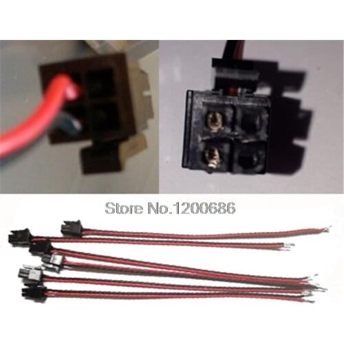 20CM 22AWG Molex P/N 43025-0400 4 Pin Molex Micro-Fit 3.0 dual row (4 Circuits) Male 20 cm long cable Pin 1 (-) pin 4 (+)