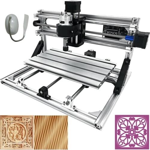3018 cnc engraving machine milling machine 3 axis CNC Router Machine Er11 + 5MM 300X180X45Mm engraving machine kit