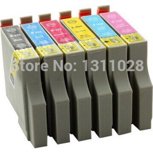 INK WAY 5 SETS of T0331-T0336 NON-OEM compatible ink cartridges for Stylus Photo 950 960
