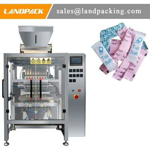 Good Quality Automatic Salt Stick And Sachet Packing Machine Multi Lane Packaging