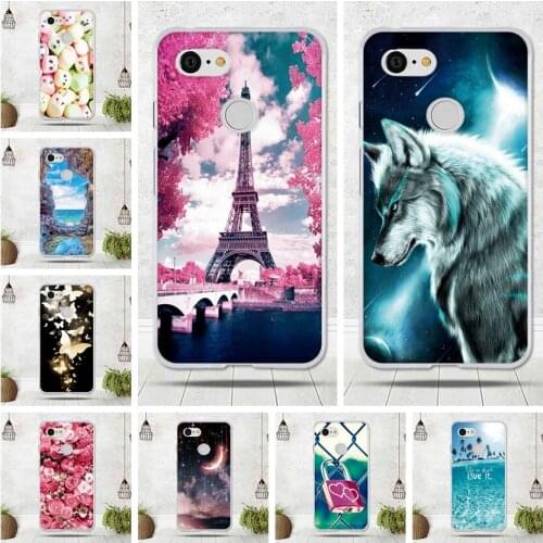 For Google Pixel 3 Case Cover For Google Pixel 3 Cover Soft TPU Silicone Phone Case For Google Pixel 3 Funda Cute Animal Cat Bag