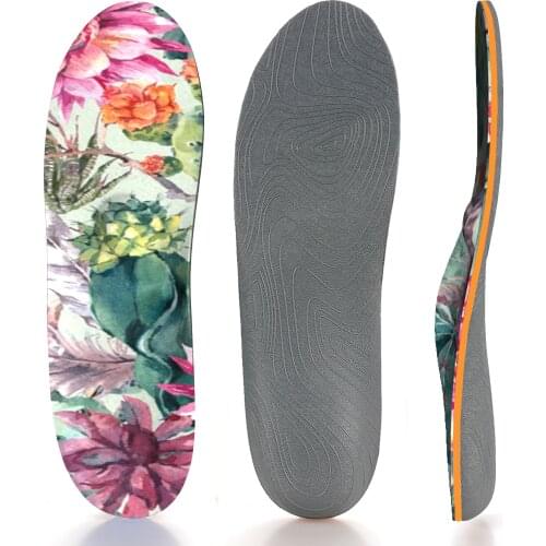 Colorful Striped Soft And Breathable Arch Support Insole