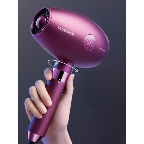 GY Hair Dryer Household Non-Hurt Hair Constant Temperature Quick-Drying Hair Dryer High Power Anion Mute Large Wind Hair Care