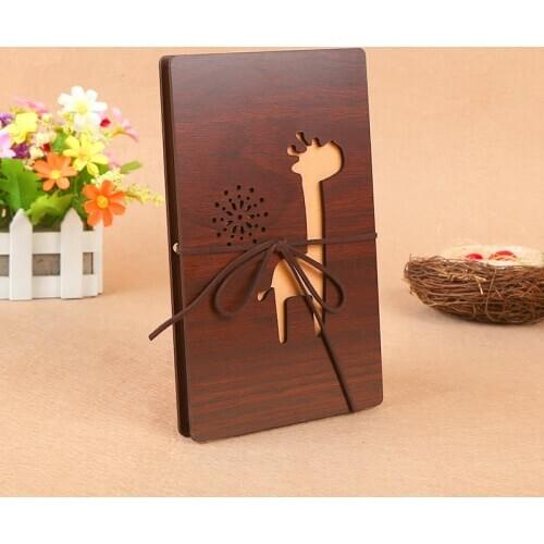 DIY Manual photo album Wooden Accordion Creative Commemorative cute baby Album Photo Kids Lovers Wedding Book Memory Fotoalbum