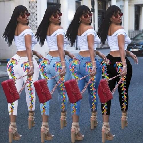 HalouWind Womens High Jeans