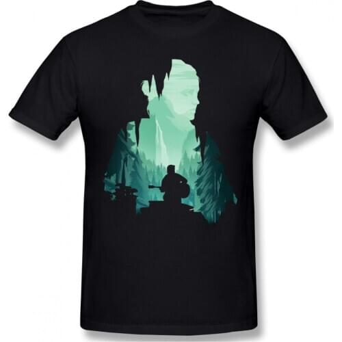 Gaming Fanart Homme Tops T-Shirt The Last of Us Action-adventure Game Tees Pure Cotton Oversized Short Sleeve