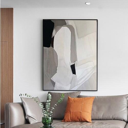 Unframed Design Handmade Abstract 100% Handpainted Oil Painting on Canvas Wall Art Picture for Living Room Bedroom Home Decor