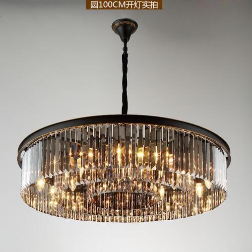 Kitchen Lighting Fixtures Pendant Crystal Lamp Industrial Pendant Lighting for Restaurants Decorative Hanging Pendant Light