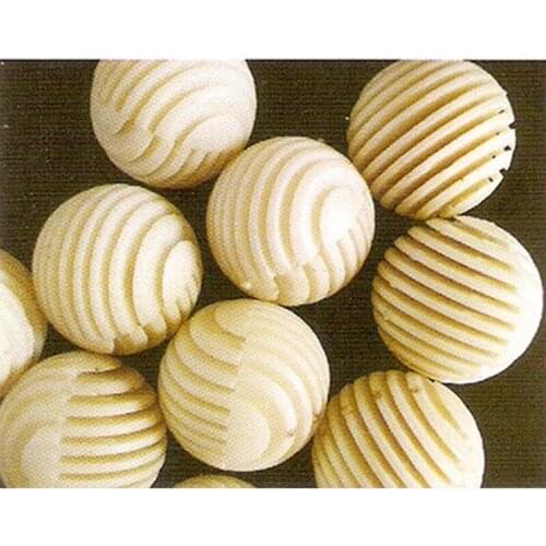 MARINE SOURCES DENI-BALLS Removal of Nitric Acid, for Nitrate Remover, German AB White Ball, 34mm Diameter