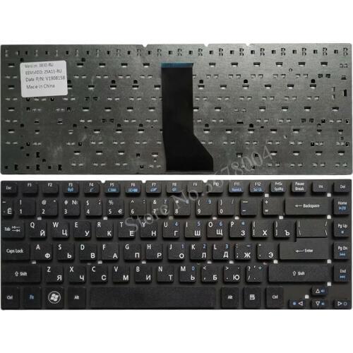 New Russian Laptop Keyboard for Acer Aspire E5-411G E5-421 E5-421G E5-471 E5-471G ES1-511 RU