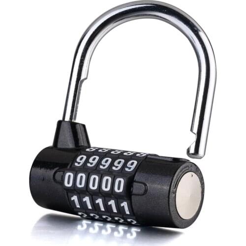 ORIA 5 Digit Combination Lock Code Number Security Drawer Cabinet Padlock Safety Luggage Toolbox Closet Gym Bicycle Travel Lock