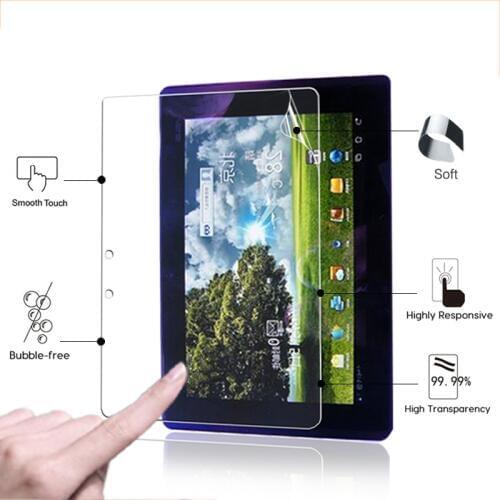 Transparent Glossy front screen film For Asus Transformer Pad TF300T 10.1" Tablet PC protective films