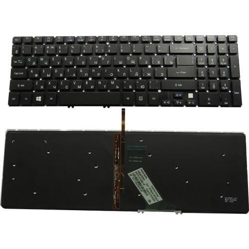 Russian NEW For Acer Aspire V5-552 V5-552G V5-552P V5-572 V5-572G V5-572P V5-573 V5-573G V5-573P V7-581 Backlight RU keyboard