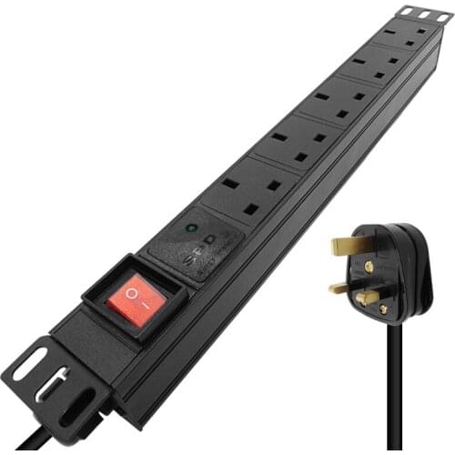 13A UK 5AC power surge protector extension board British regulatory plug adapter SPD Lightning protection