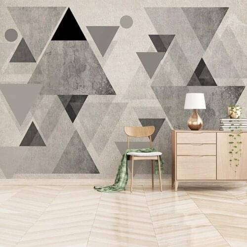 3D Wallpaper Modern Simple Personality Geometry Photo Wall Mural Living Room TV Bedroom Background Wall Painting Papel De Parede