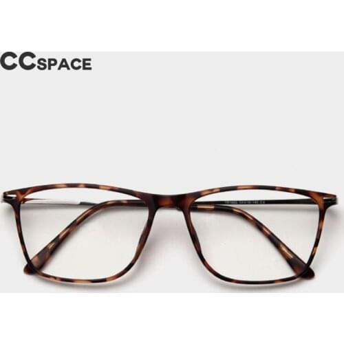 49441 Tr90 Retro Square Glasses Frame Men and Women Fashion Optical Computer Glasses
