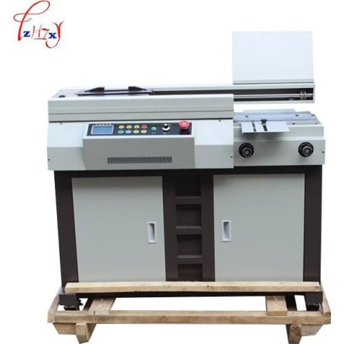 Automatic A4 Glue Binding Machine 320mm 50S Glue Book Binder Perfect Binder File Financial Electric Binder booklet maker 220V