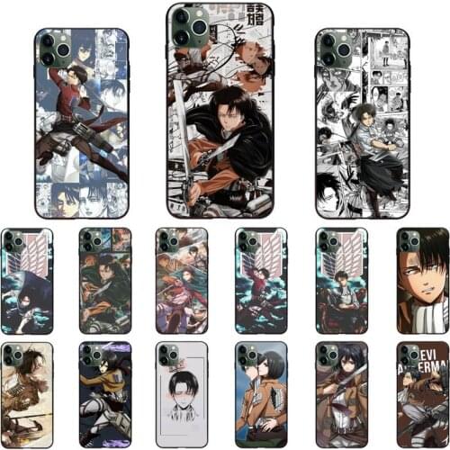 Anime Attack On Titan Phone Case for iPhone 11 12 mini pro XS MAX 8 7 Plus X XS XR