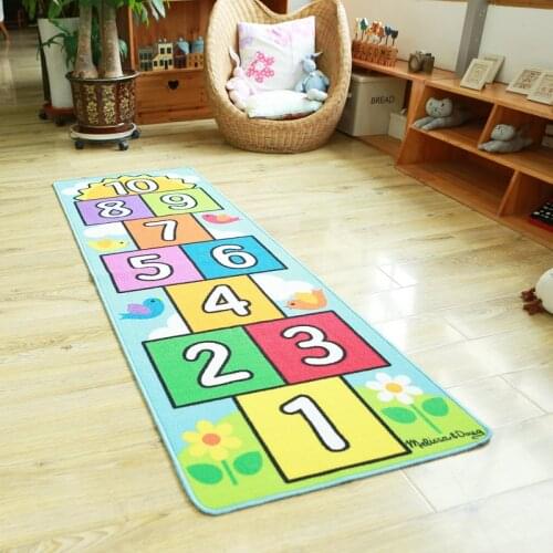Number Jumping Baby Crawling Mat Blanket Infant Play Gym Game Pad Childrens Carpet Kids Rug Soft Floor Carpet Room Decoration