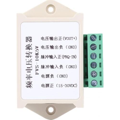FVS-10KHz5V Frequency to Voltage Signal Conversion Module 0-10KHz to 0-5V F/V Converter with Housing