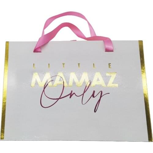 Custom Gold Paper Sliding Gift Box Packaging Drawer Box with handle