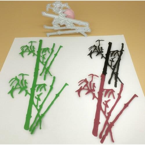 Bamboo, bamboo leaf metal cutting mold scrapbook photo album greeting card decoration DIY handmade art