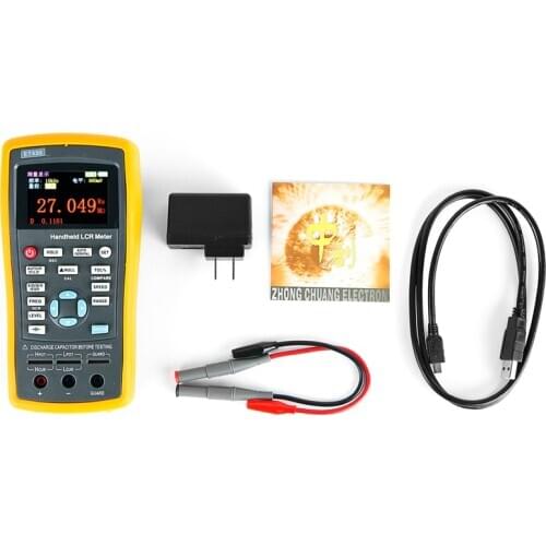 ET430 100~240V Multifunction Handheld Digital Resistance Inductance Capacitance Meter Tester