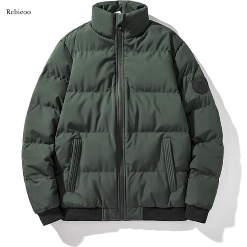 8Xl Men Winter Jackets Bomber Coat Warm Overall Solid Thick Parka Windbreaker Outwear Plus Size Male Clothing Sport Jacket