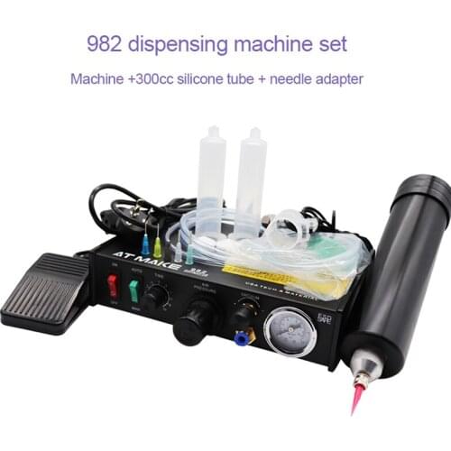 Semi Automatic Dispenser Needle Adapter Filling Machine Manual Controller Silica Gel Automatic Glue Injection Glue Machine