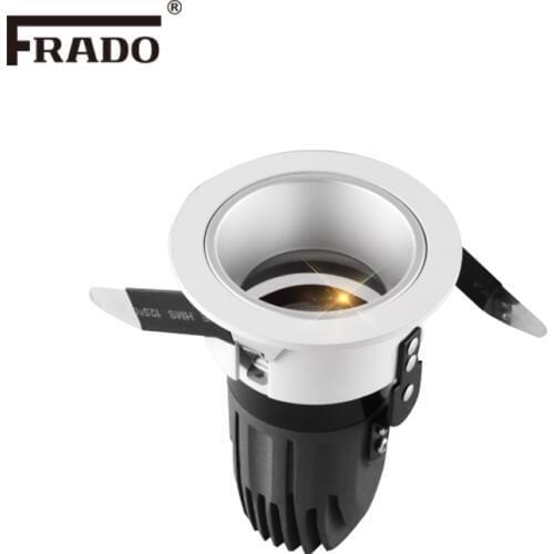 Recessed Led COB Downlight dimmable AC110V/220V 5W10W 20W30W Ceiling Lamp Indoor Lighting with Led driver Led Spot Lighting