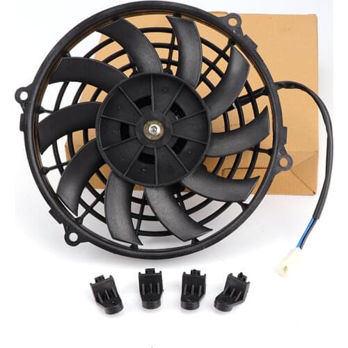 High Performance Motorcycle Oil Cooler Electric Radiator Cooling Fan Engine Radiator For Dirt Bike Motorcycle ATV Quad Buggy