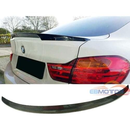 M PERFORMANCE TYPE REAL CARBON FIBER REAR SPOILER FOR BMW 4 SERIES 4DOOR F36 SPOILER B249
