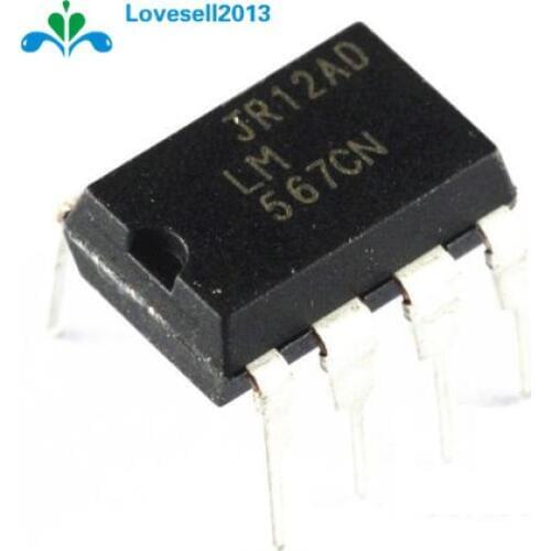 20 PCS IC LM567CN LM567 567 DIP8 IC TONE DECODER NEW