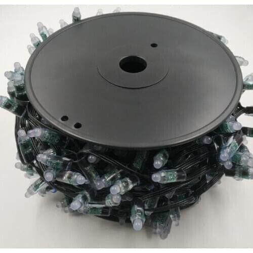 500 nodes per continuous strand,regulated 12V WS2811 bullet pixel nodes;18AWG wire; 4 inches(10cm) wire spacing;IP68 rated