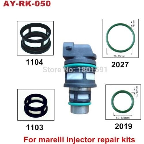 20sets fuel injector repair kit for Century Beretta Cavalier Lumina S10 S-15 2.2L #17100435, 17109130, 17112693, 17113124
